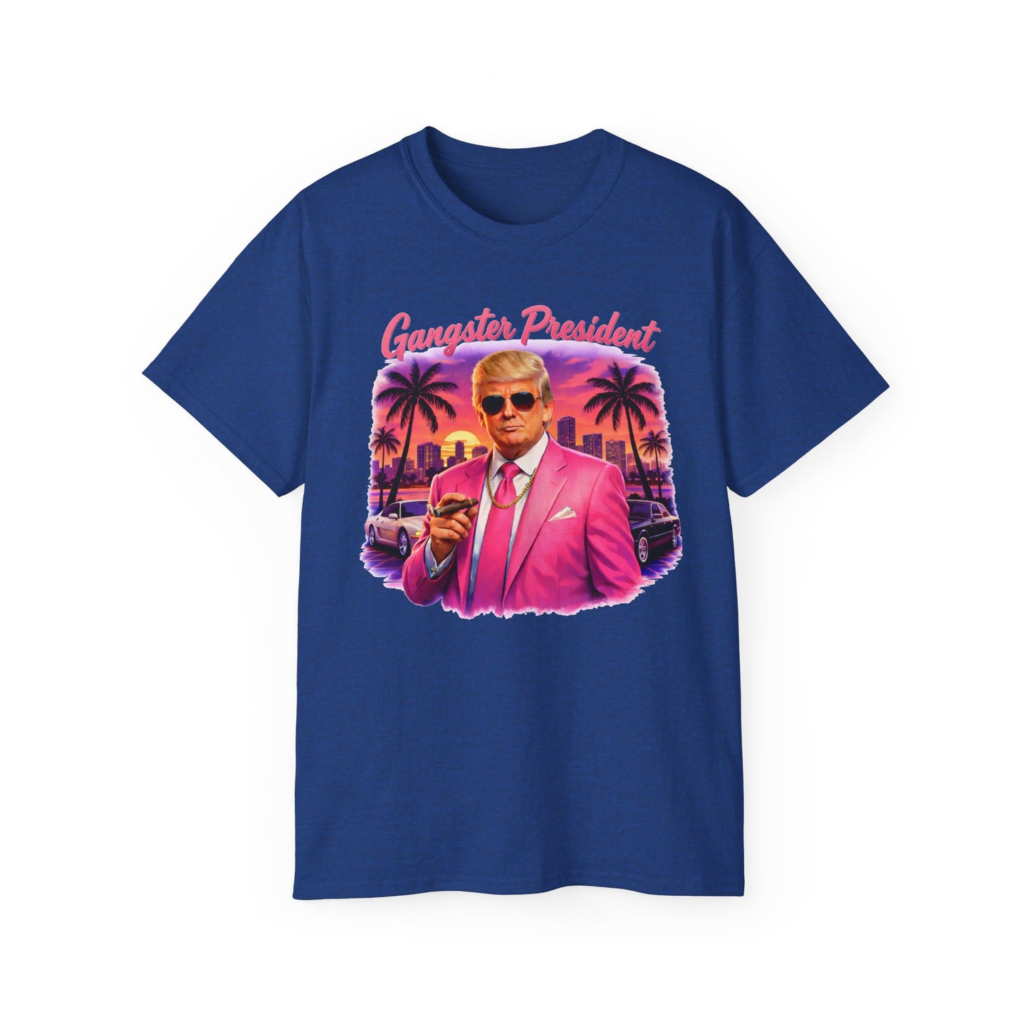 Gangster President Vice City Gildan Brand T-Shirt