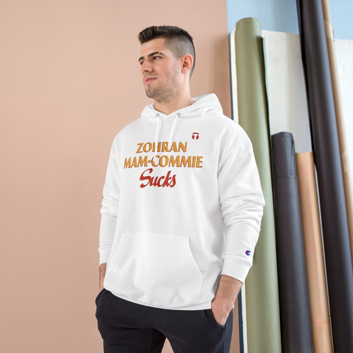 Zohran Mam-Commie Sucks Champion Brand T-Shirt