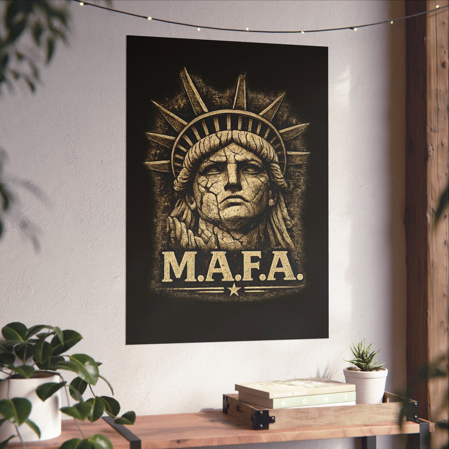"M.A.F.A. "Statue Of Liberty" Wall Poster